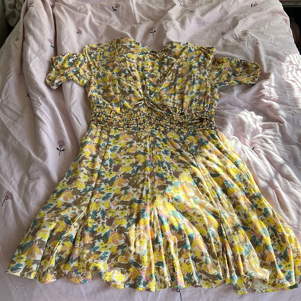 Free people spring floral dress